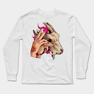 baphomet sign Long Sleeve T-Shirt